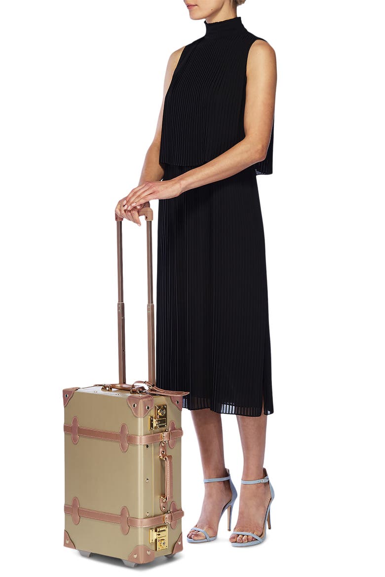 The Alchemist 20-Inch Rolling Carry-On, Alternate, color, METALLIC