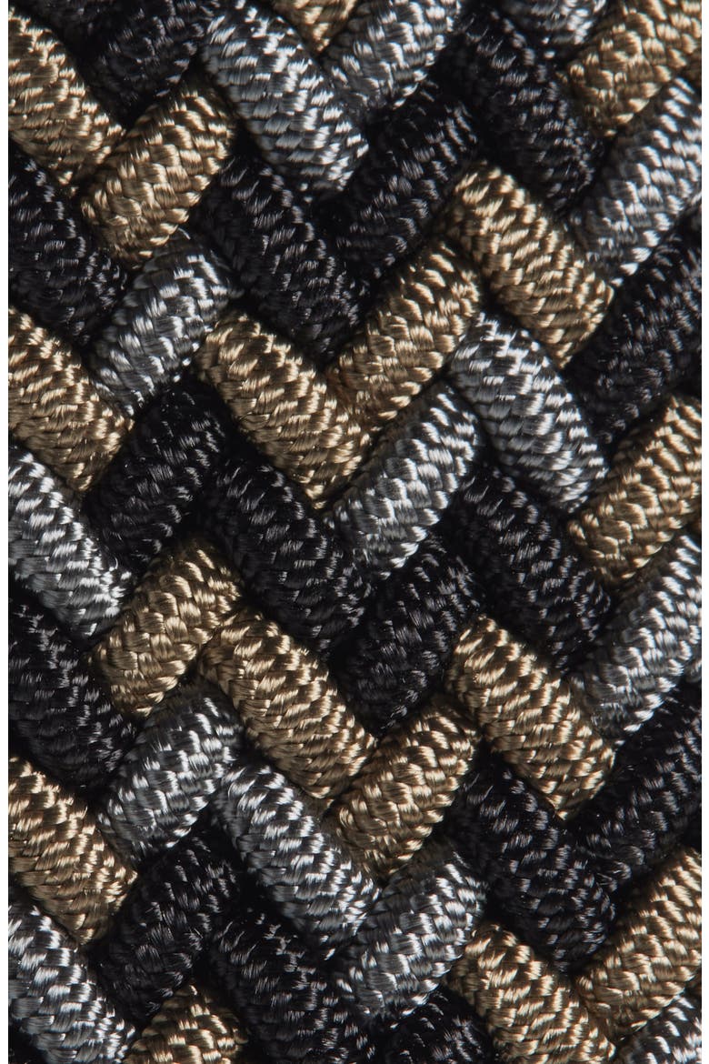 Woven Multicolor Belt, Alternate, color, TAN/ BLACK MULTI