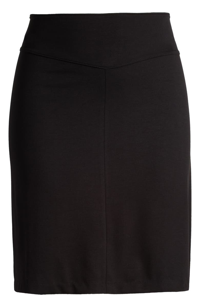 Halogen<sup>®</sup> Pleated Faux Wrap Skirt, Alternate, color, 