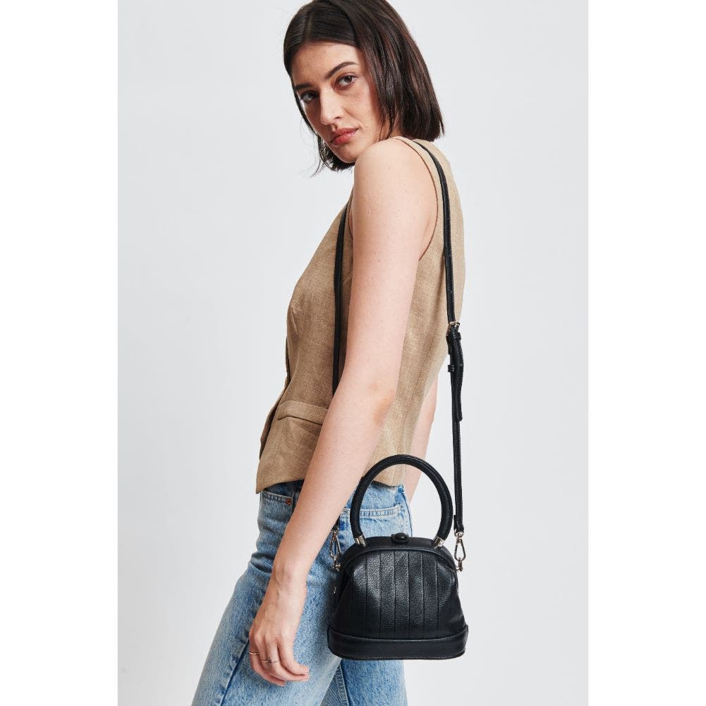 MODA LUXE Charmaine Crossbody, Alternate, color, Black