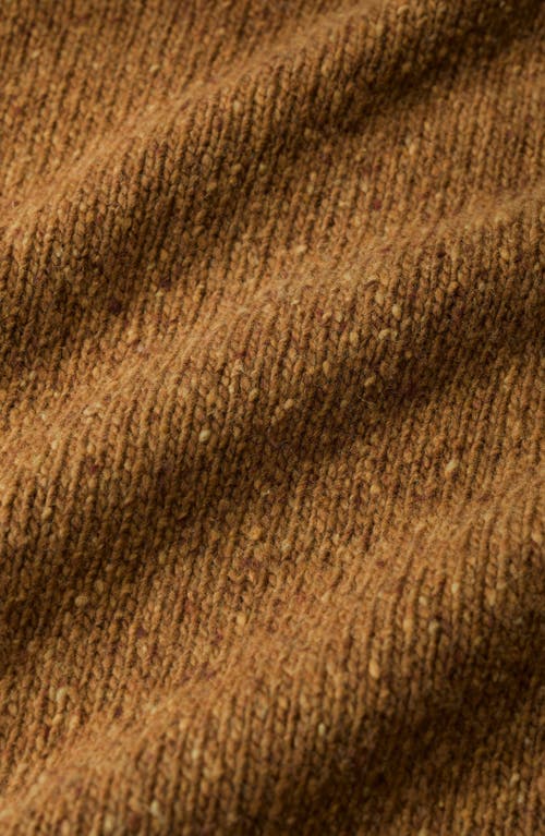 Seasalt Cornwall Dawson Pick Merino Wool Blend Crewneck Sweater In Brown