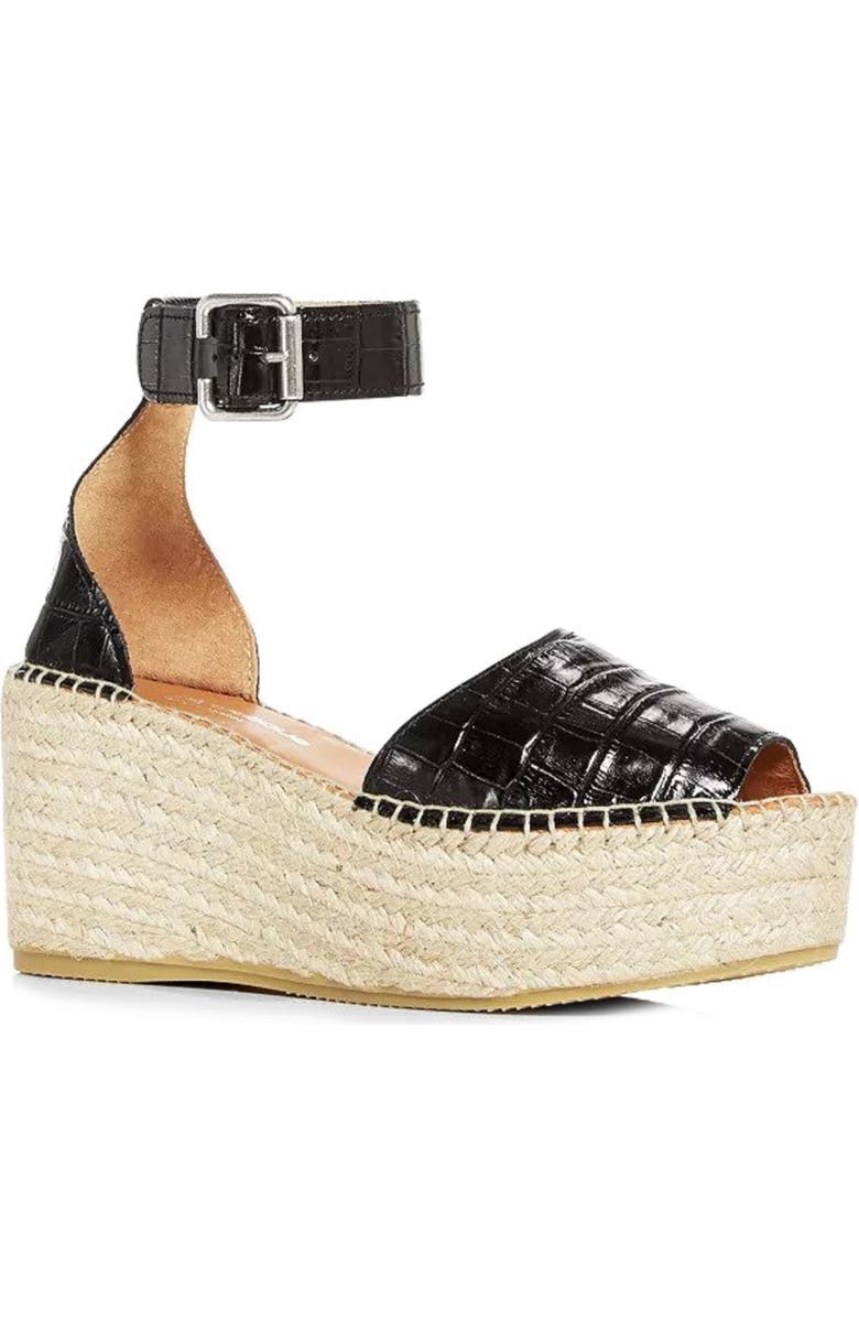 André Assous Luz Platform Wedge Espadrille Sandal, Main, color,