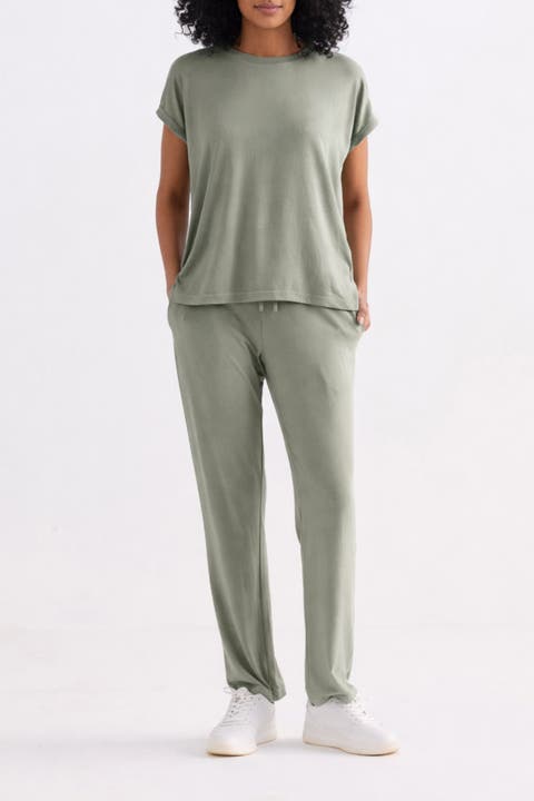 Relaxed Fit Tee Set