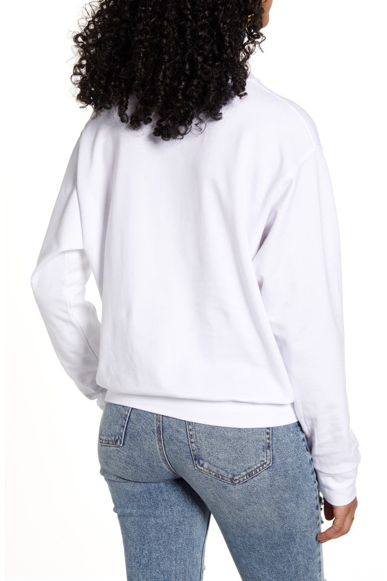 World Tour Graphic Sweatshirt, Alternate, color, WHITE