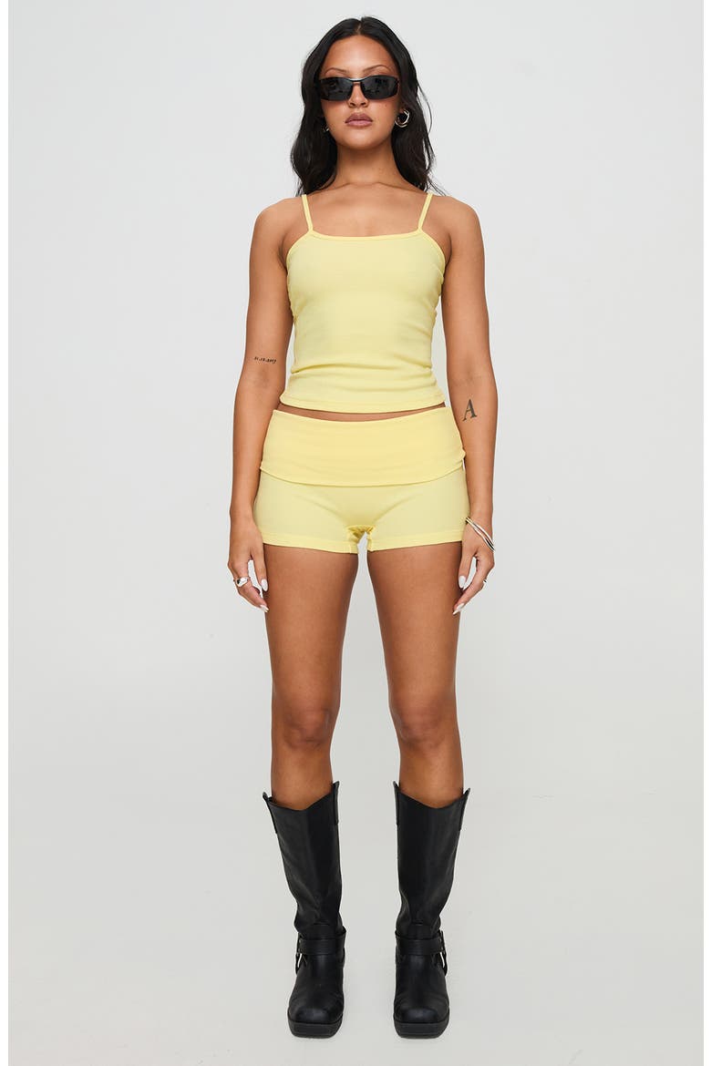 Baseline Square Neck Camisole, Alternate, color, YELLOW