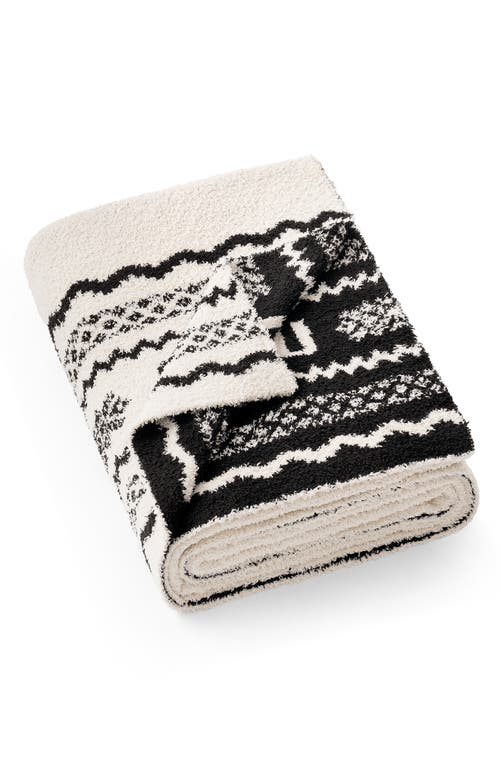 Ugg(r) Northstar Uggisle Throw Blanket In Black