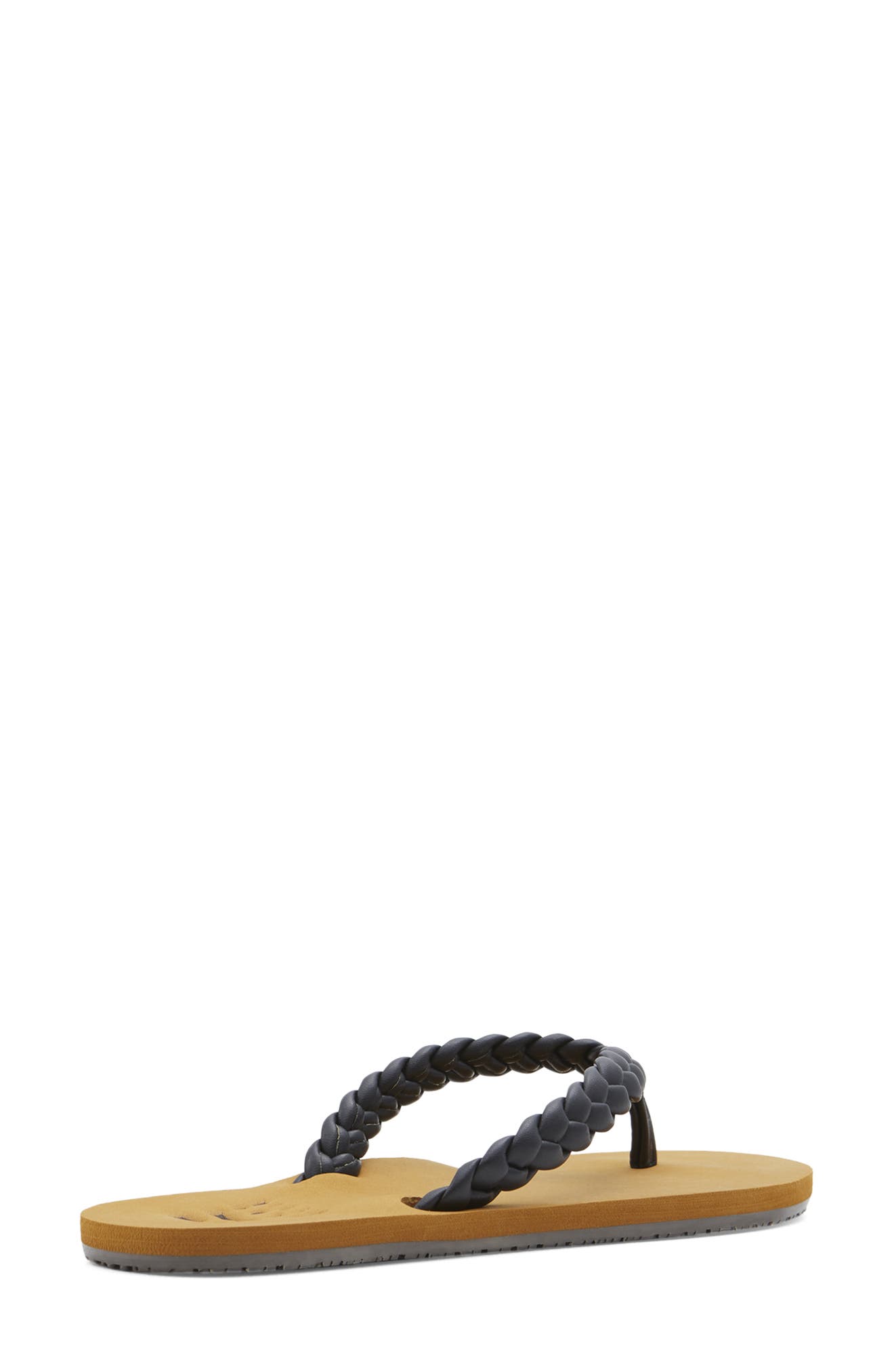Billabong Onshore Braided Flip Flop, Alternate, color, 