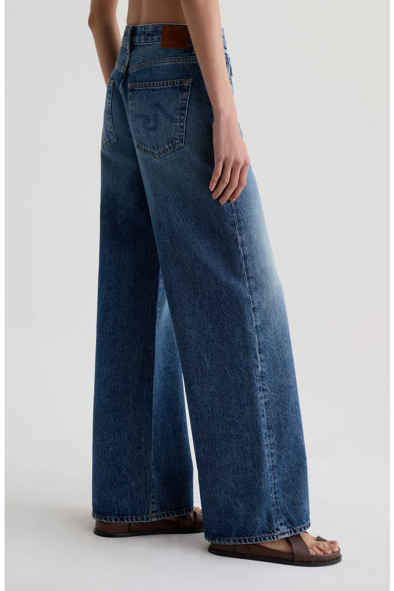 Saige High Waist Wide Leg Jeans, Alternate, color, NOSTALGIA