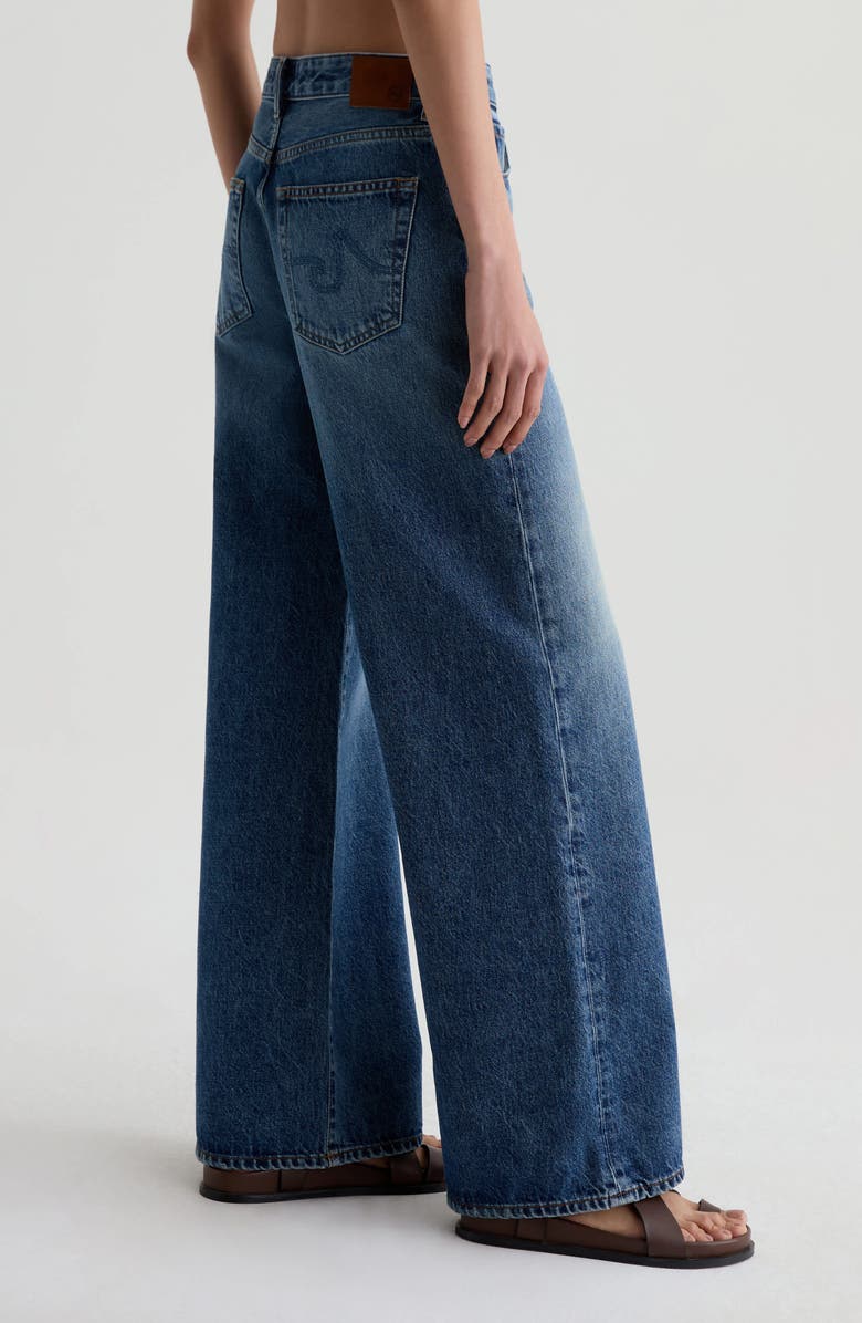 AG Saige High Waist Wide Leg Jeans, Alternate, color, Nostalgia