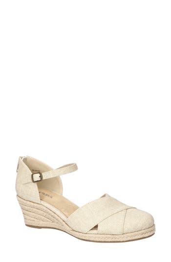 EASY STREET EASY STREET COAST ESPADRILLE WEDGE SANDAL