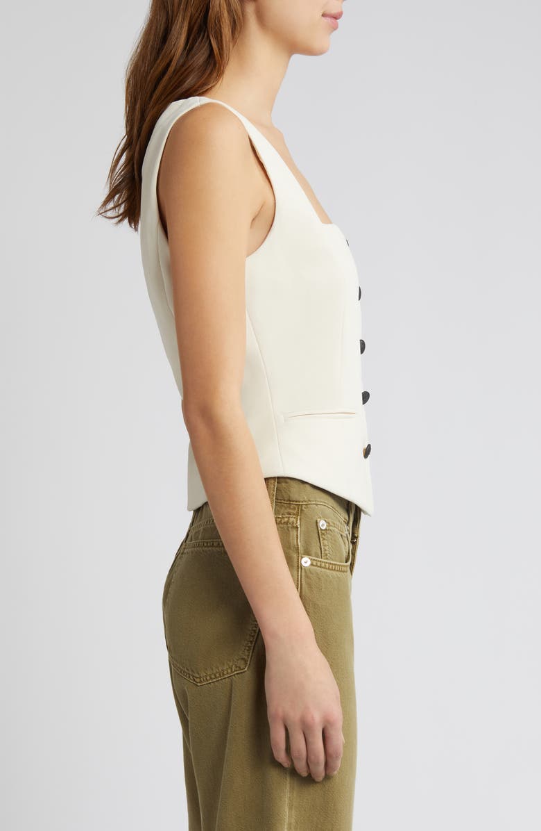 rag & bone Mariana Twill Vest, Alternate, color,