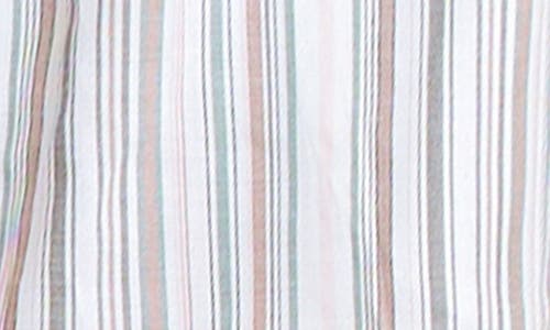 Honeydew Hangout Stripe Pajama Shorts In White