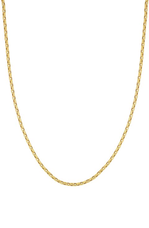 Men's 14K Gold Rolo Chain Bracelet