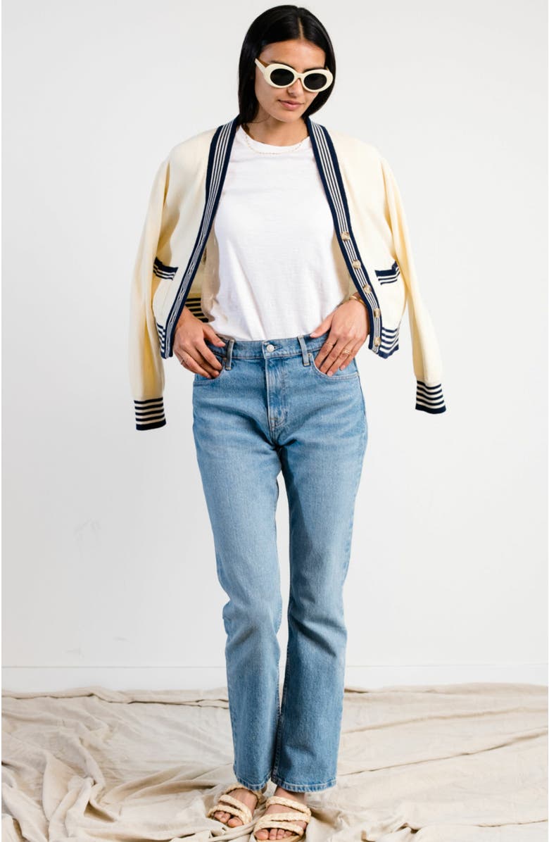 ABLE Madilyn Varsity Cardigan, Alternate, color,