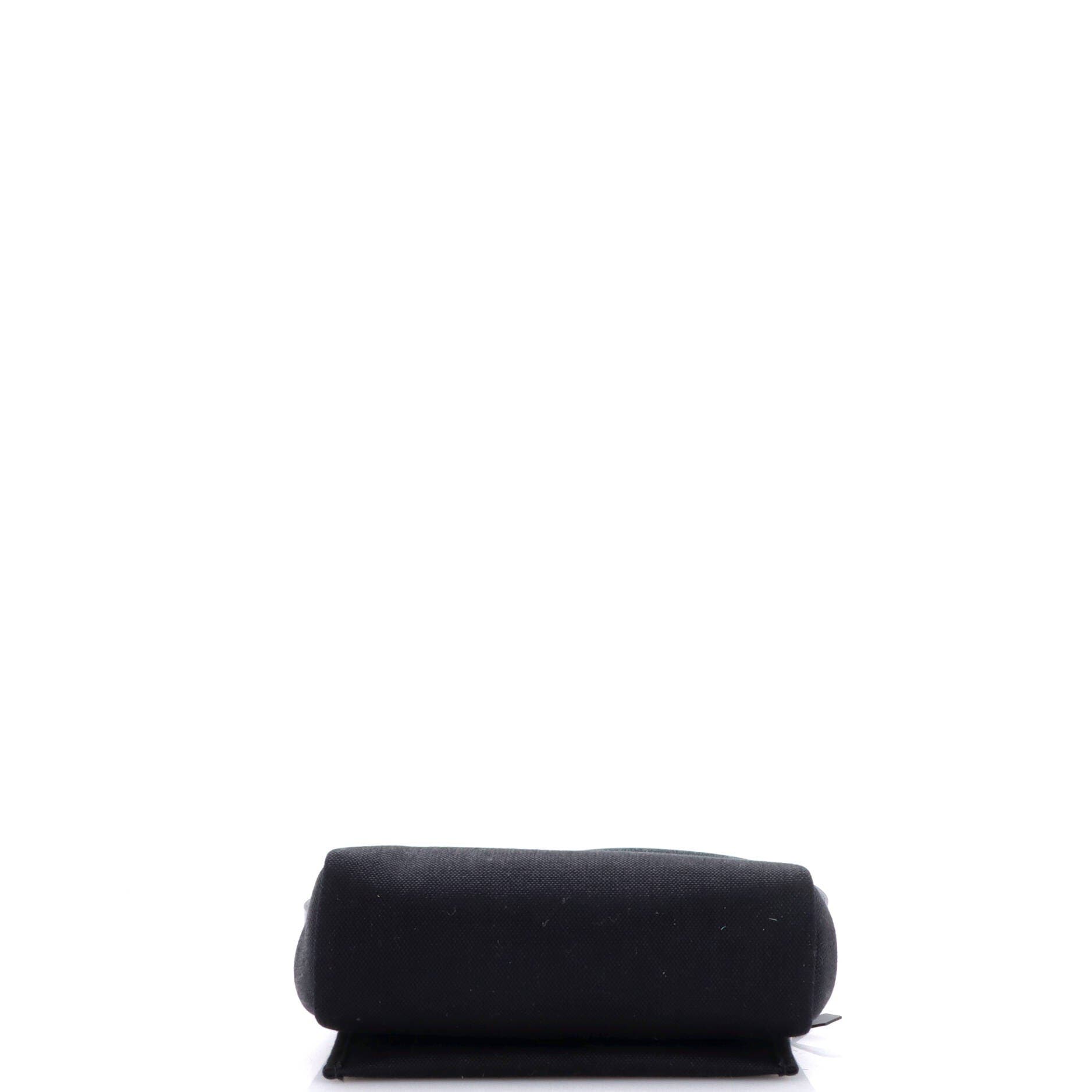Herbag Zip Toile and Leather 20, Alternate, color, Black