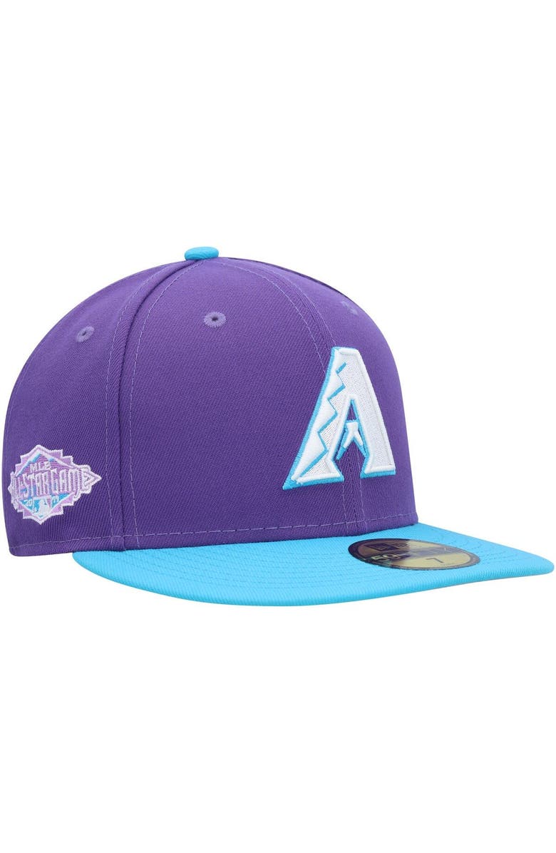 New Era Men's New Era Purple Arizona Diamondbacks Vice 59FIFTY Fitted Hat, Main, color, 
