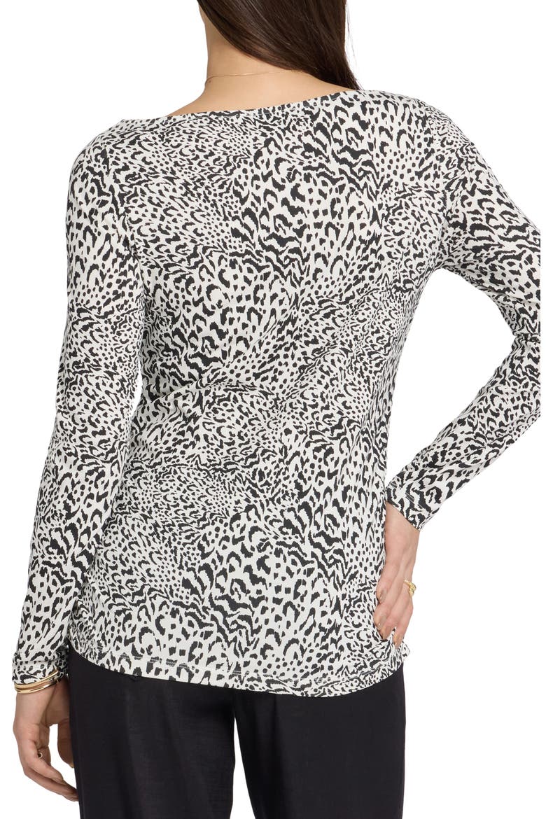 Bateau Neck Knit Top, Alternate, color, CAITLYN