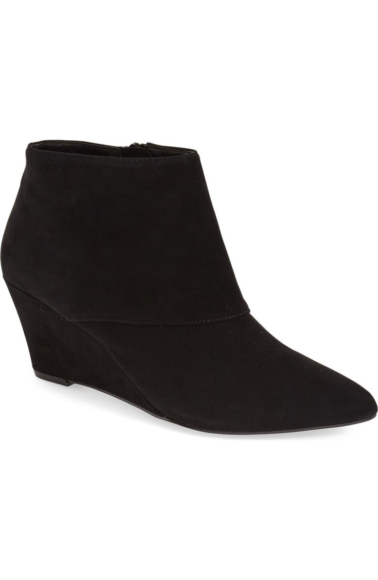 Sole Society 'Galaossi' Pointy Toe Wedge Bootie, Main, color,