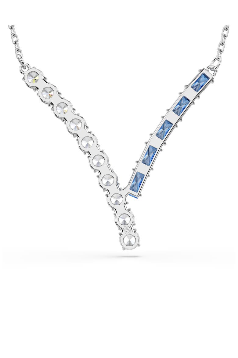 Matrix Pendant Necklace, Alternate, color, BLUE/ SILVER