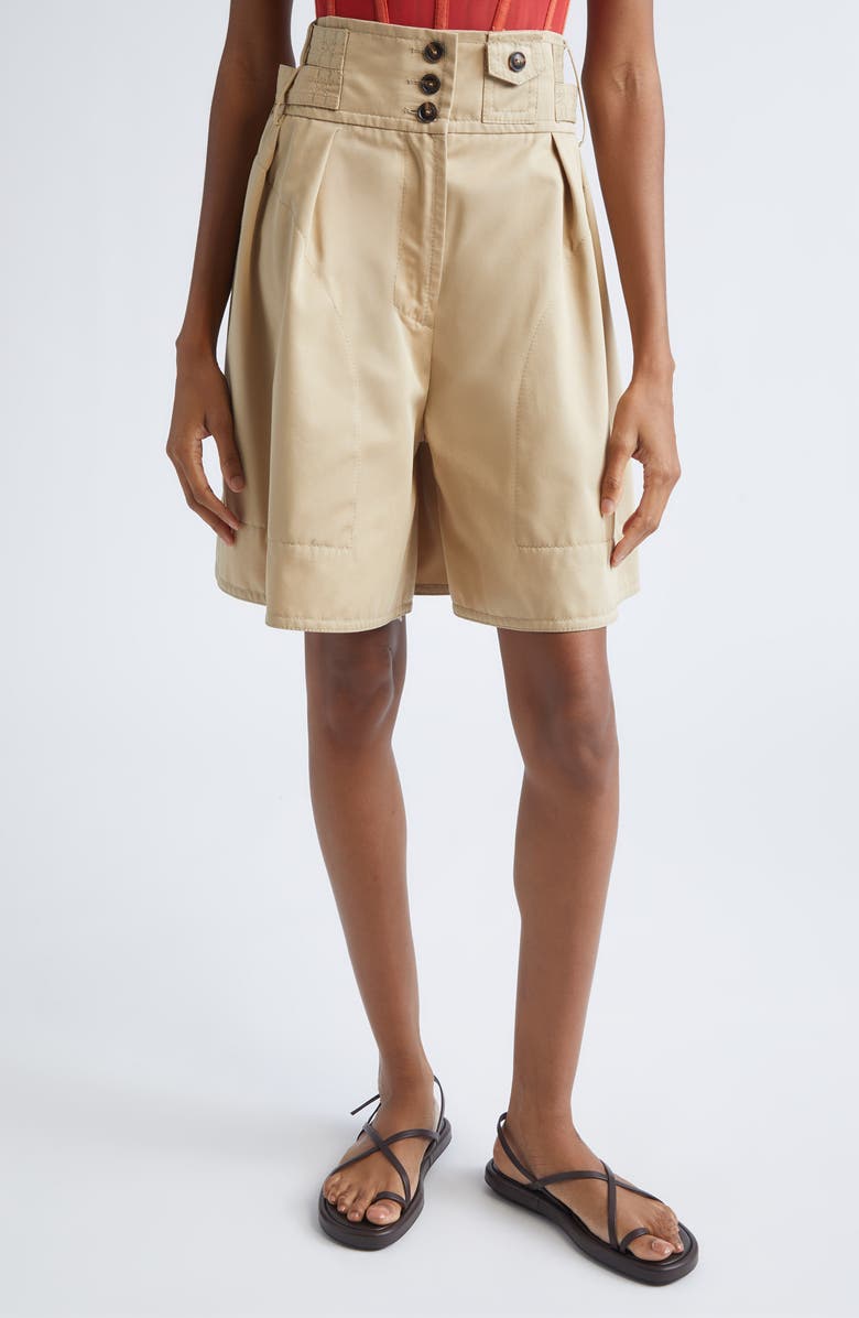 Zimmermann Rebellion Cargo Shorts, Main, color, Beige