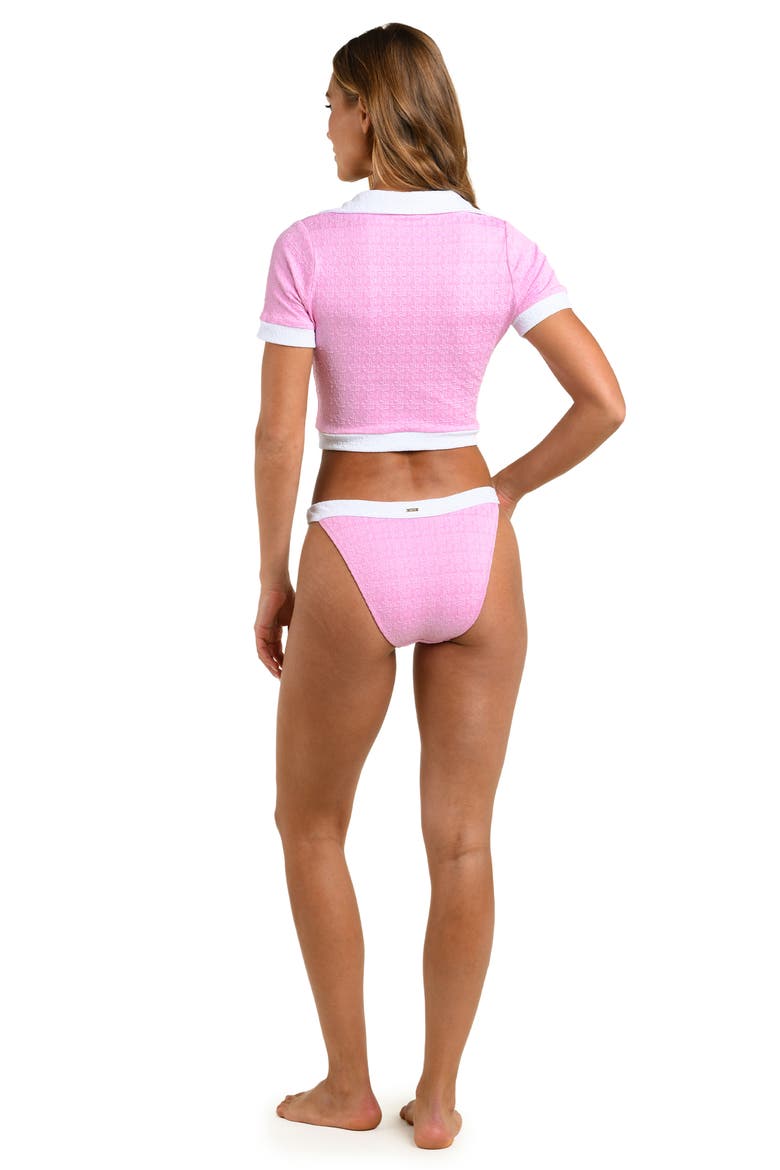 Jean Colorblock Bikini Bottoms, Alternate, color, BLUSH