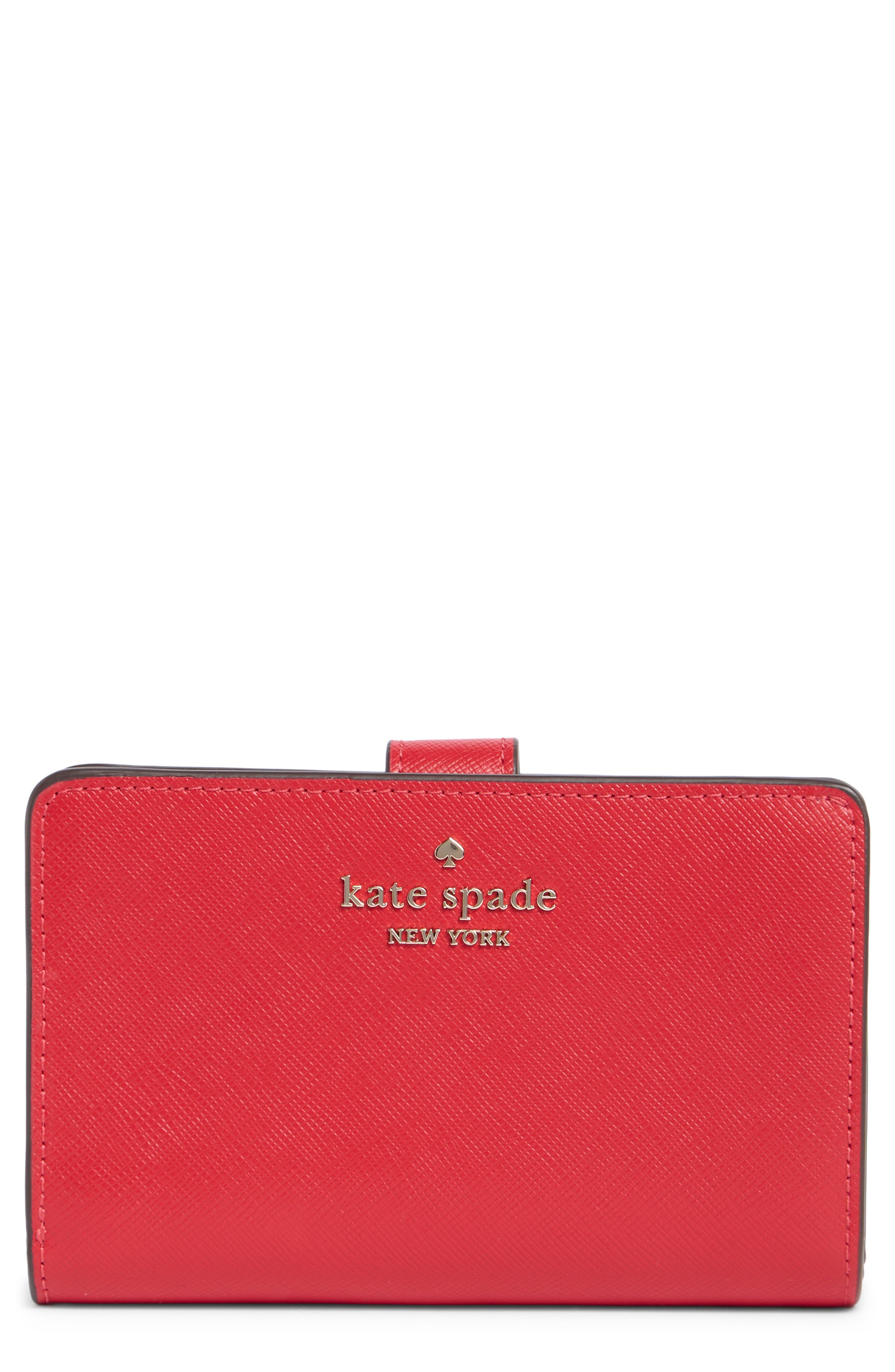 Kate Spade New York staci medium bifold leather wallet