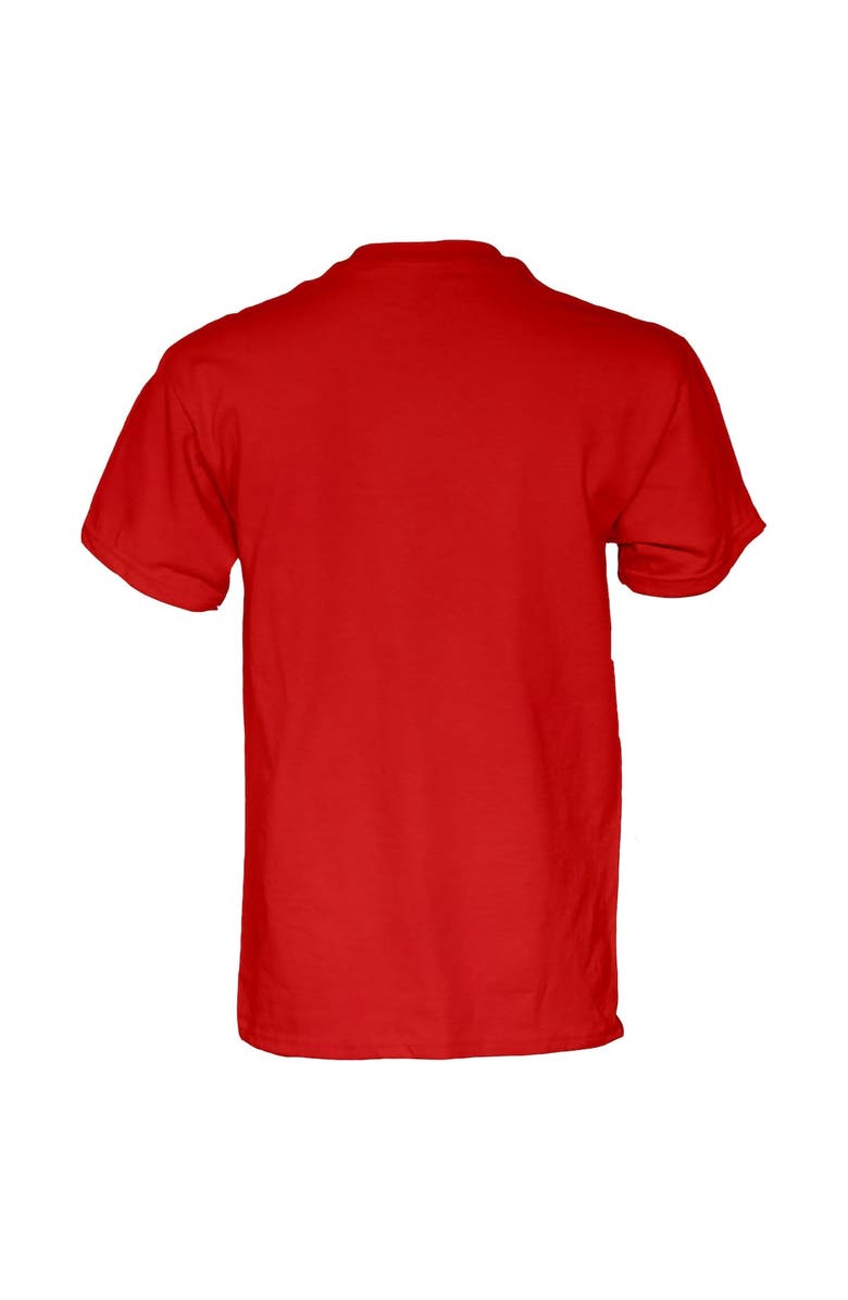 BLUE 84 Unisex Blue 84  Red Wisconsin Badgers 2024 WCHA Women's Hockey Conference Tournament Champions T-Shirt, Alternate, color, 