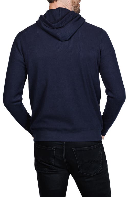 Tailorbyrd Cozy Knit Hoodie In Animal Print