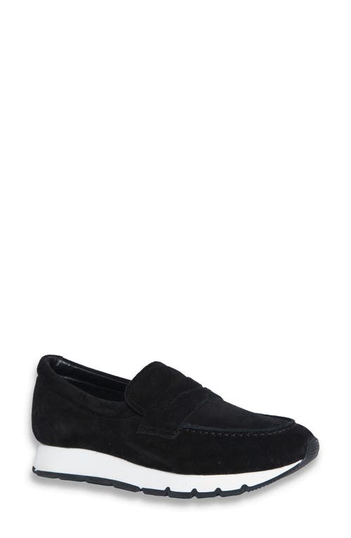 Voile Blanche Julia Hybrid Loafer Sneaker In Black