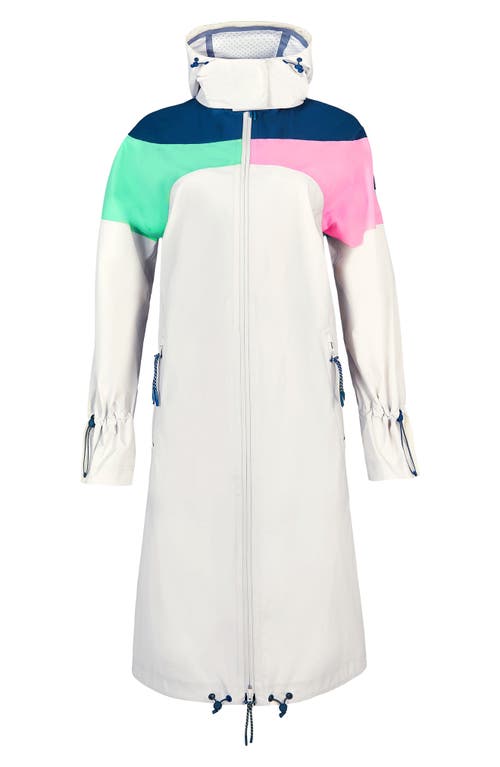 Sweaty Betty Retro Parachute Waterproof Parka In Multi