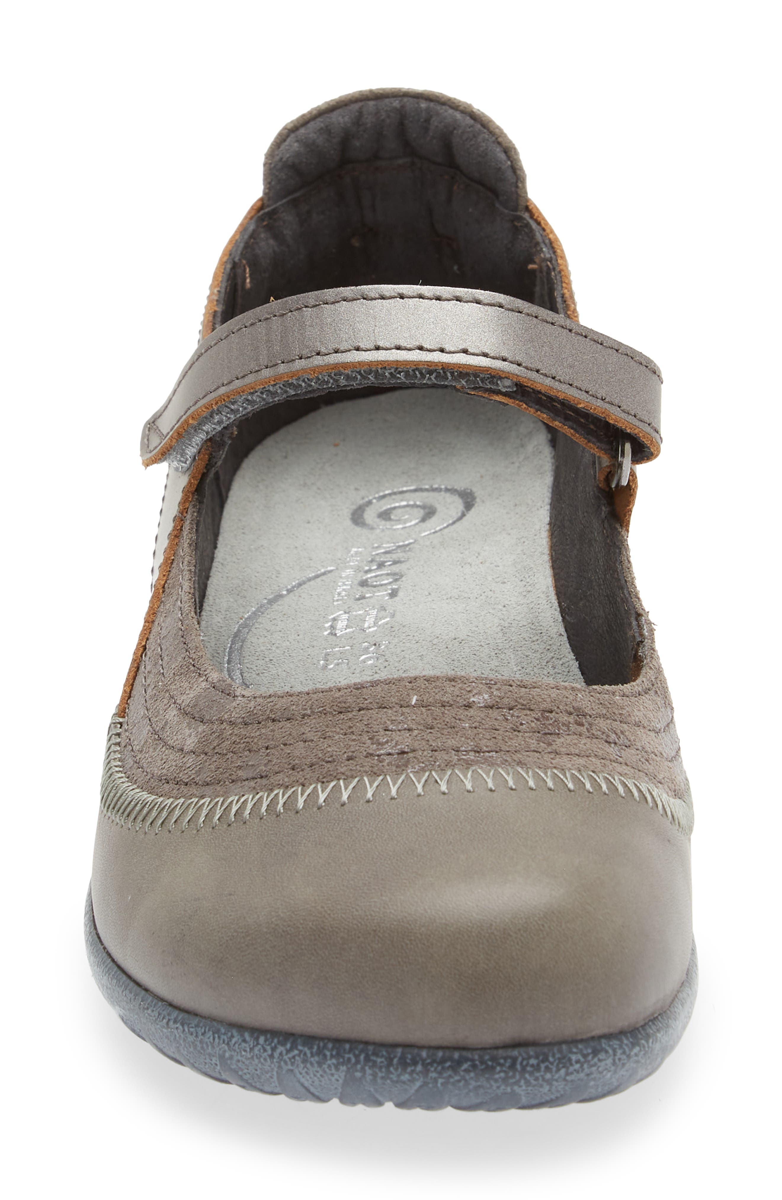 Kire Mary Jane Flat, Alternate, color, GRAY MARBLE SUEDE