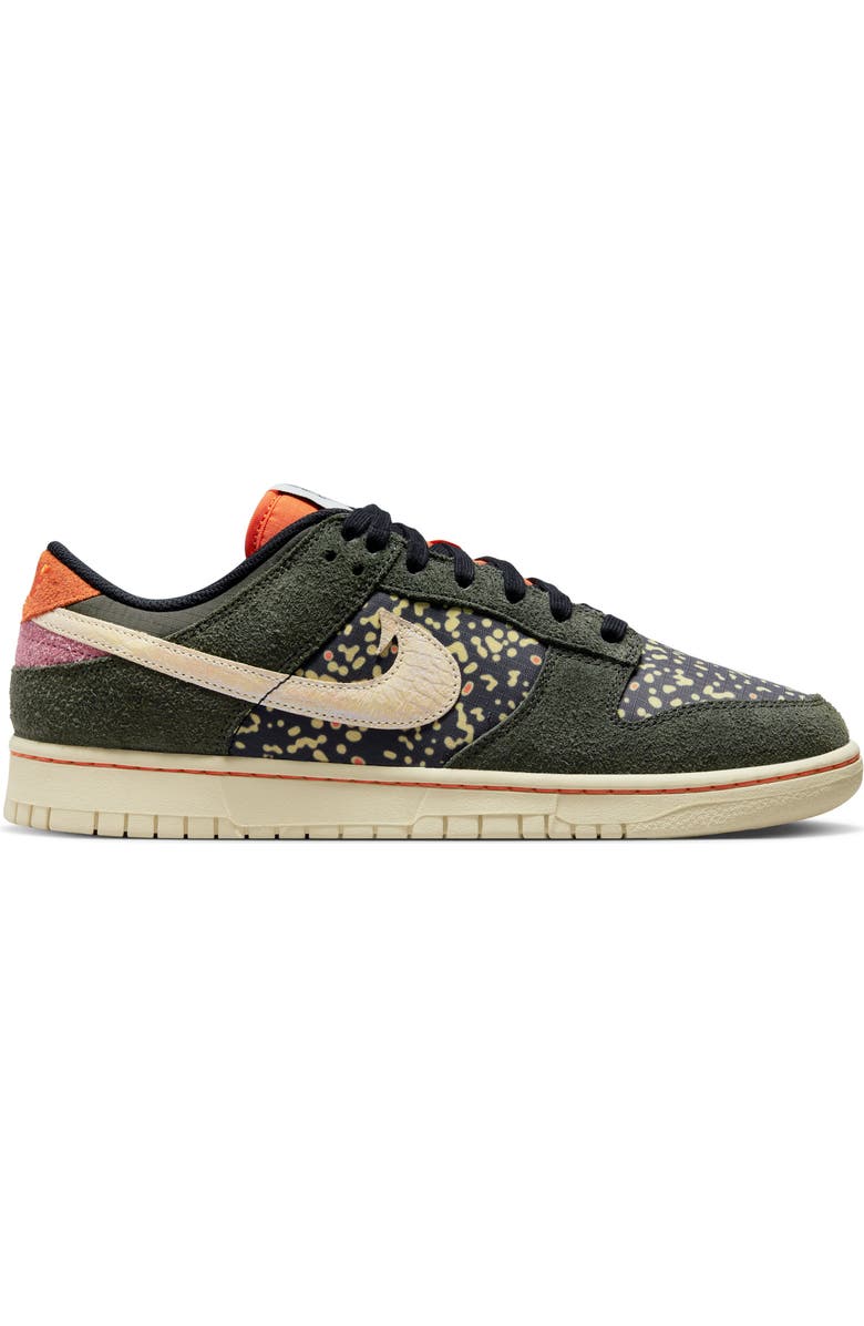 Nike Dunk Low Retro SE 2 'Rainbow Trout' Sneaker, Alternate, color,