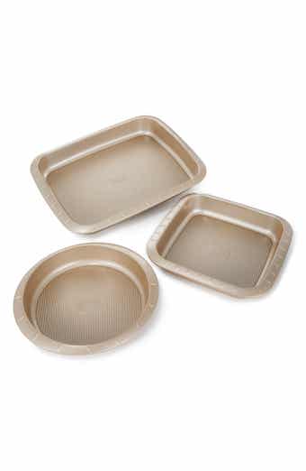 Leo Balance Carbon Steel 3-Piece Cake Pan Set