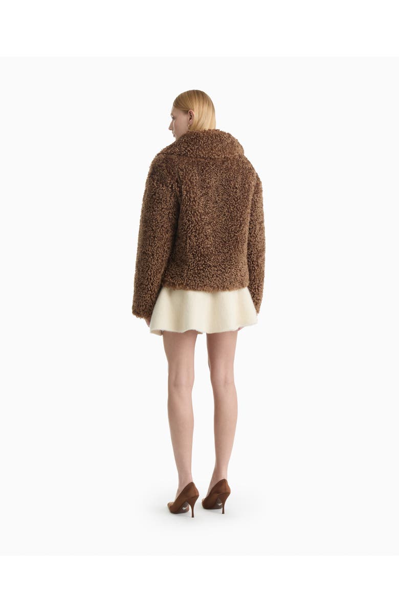 Dodiee Rebeka Faux Fur Jacket, Alternate, color, Toffee