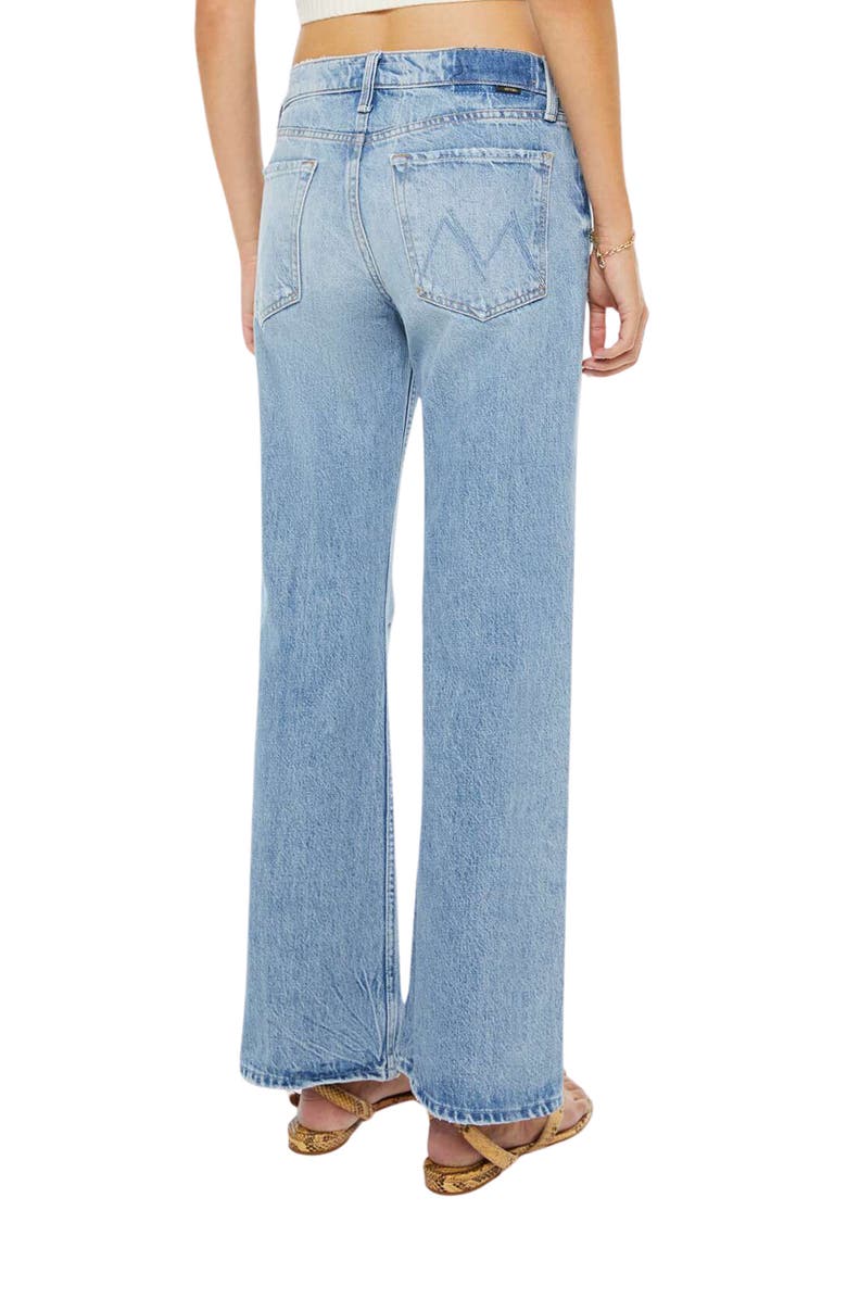 MOTHER The Bookie Nerdy Ripped Wide Leg Jeans, Alternate, color, Fafo