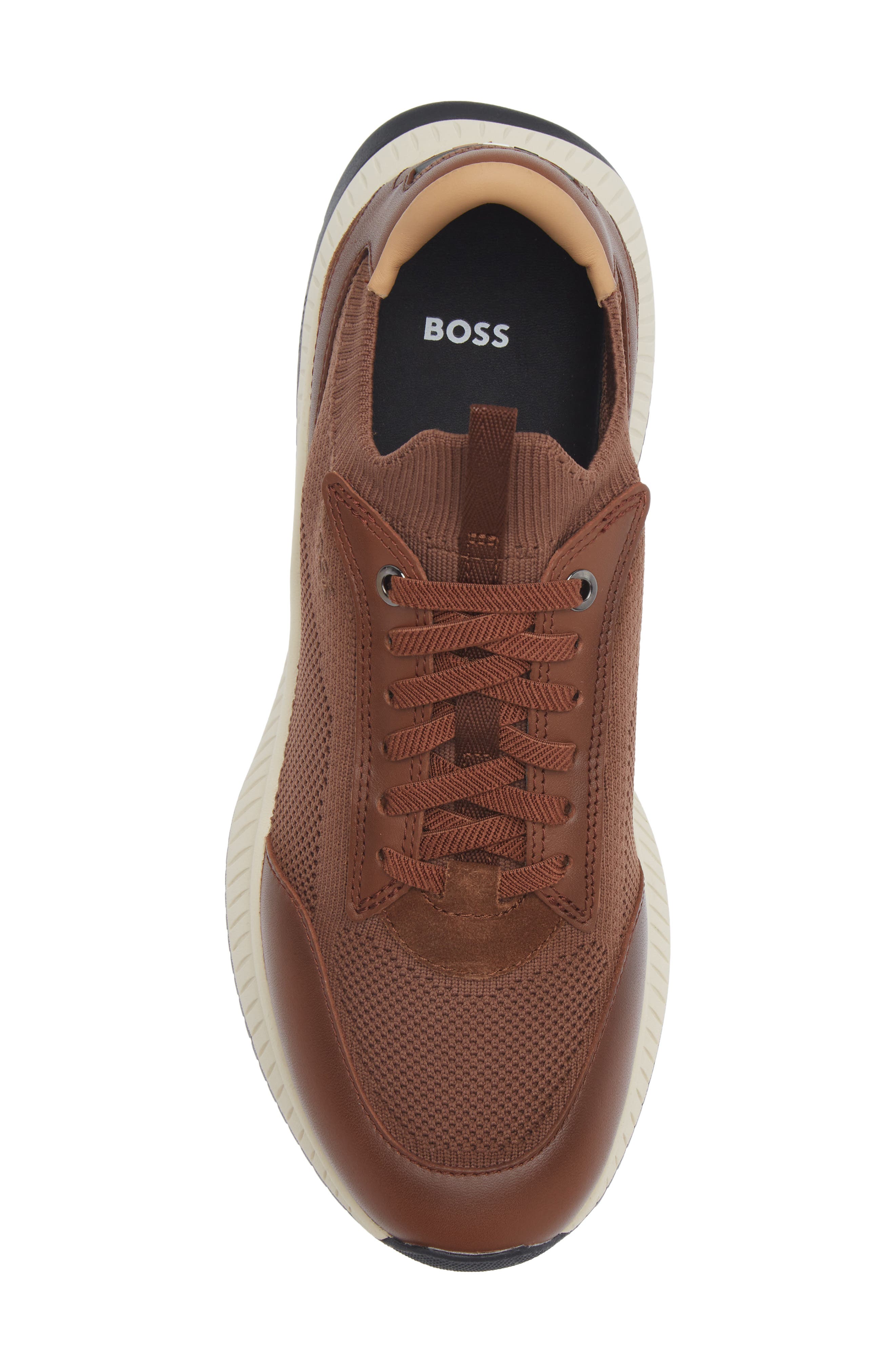 Titanium Evo Low Top Sneaker, Alternate, color, MED BRN