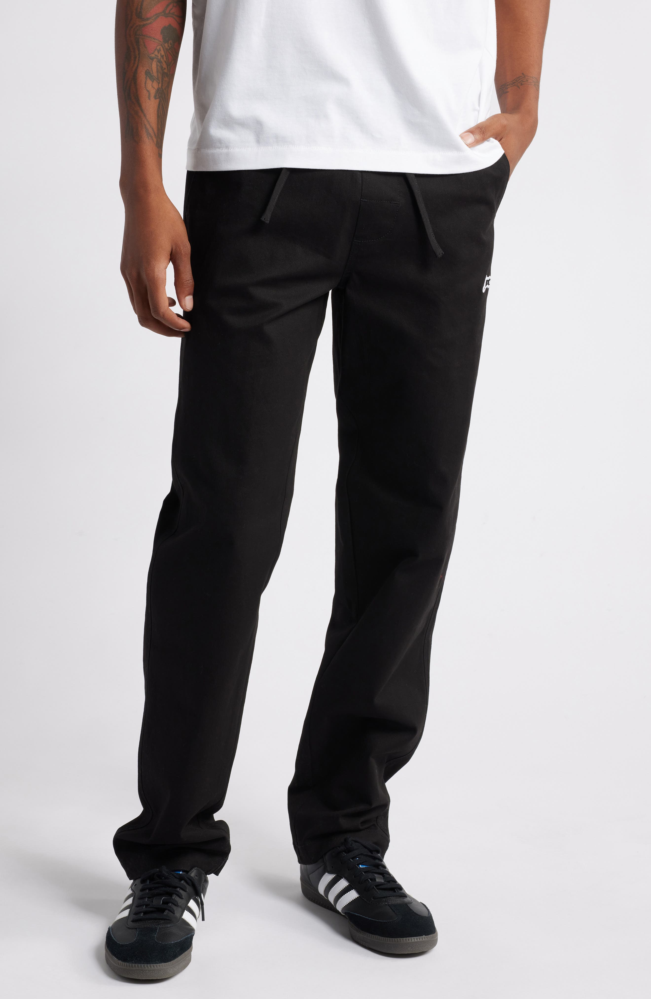 ICECREAM Prep Flat Front Twill Drawstring Pants