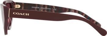 52mm Cat Eye Sunglasses