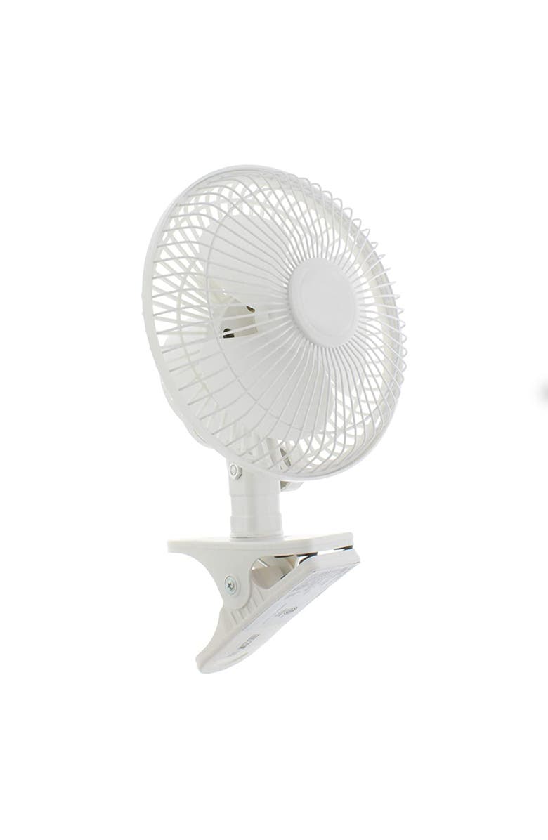 Optimus 6 in Convertible Personal Clip-on/Table Fan, Alternate, color, White