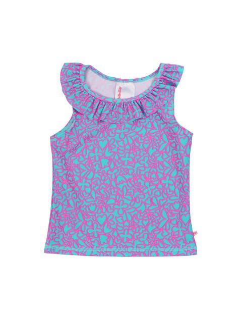 Girls Active Ruffle Tank Top