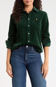 Polo Ralph Lauren Classic Fit Corduroy Button-Up Shirt