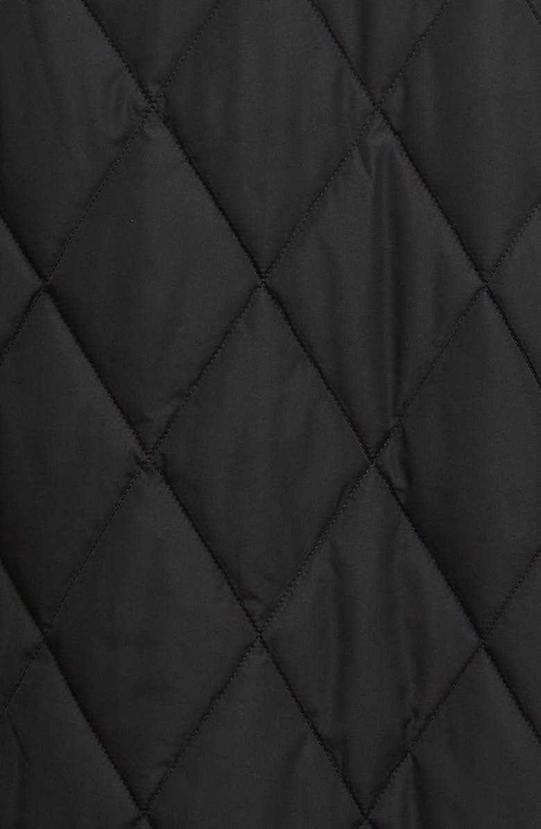 Barbour Martha Quilted Jacket, Alternate, color, Black