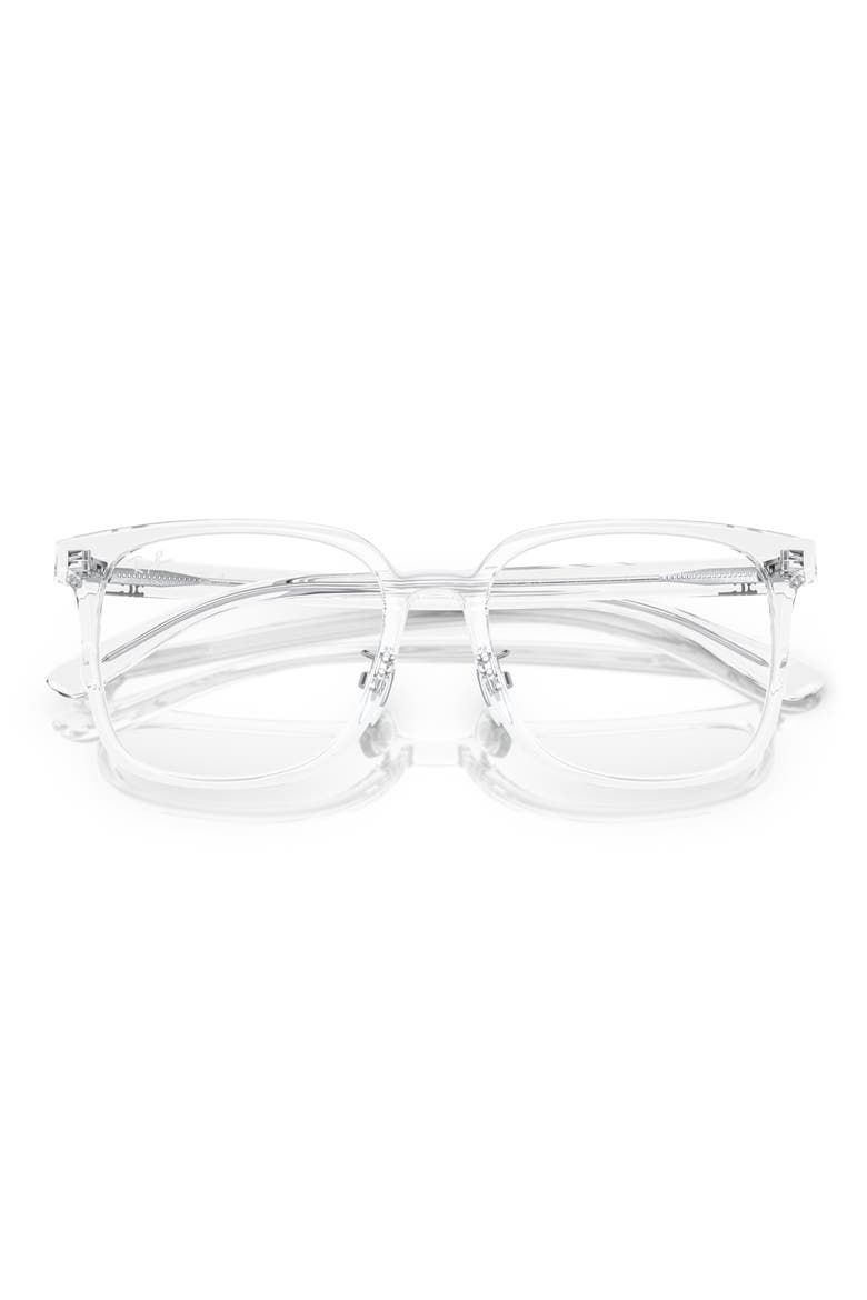 54mm Square Optical Glasses, Alternate, color, TURTLEDOVE