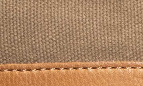 Will Leather Goods Canvas & Leather Backpack In Brown