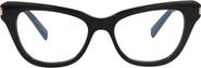 Saint Laurent 52mm Cat Eye Optical Frames