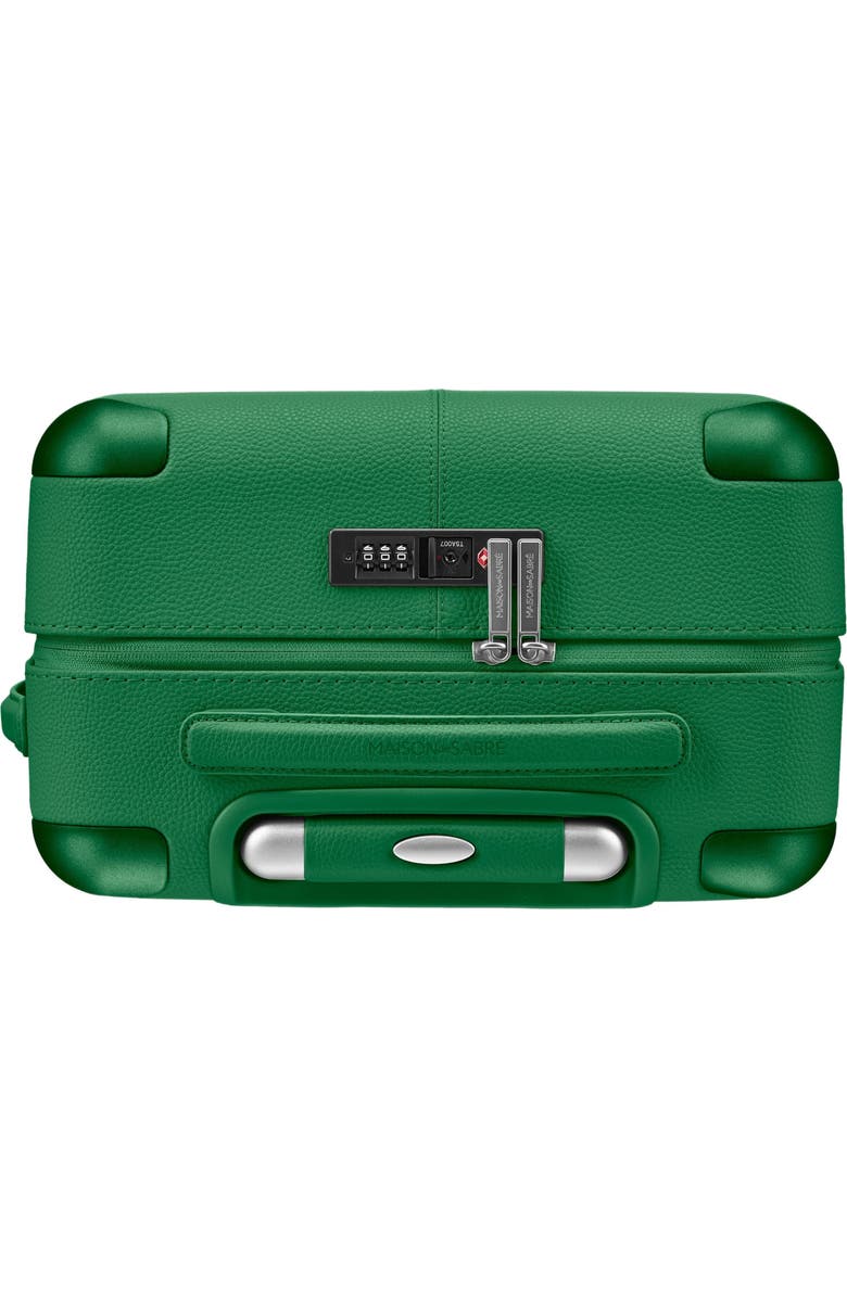 MAISON de SABRÉ The Carry On Suitcase, Alternate, color, Emerald Green