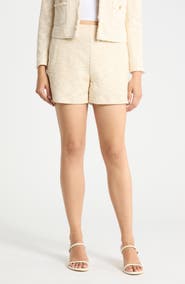JMCLAUGHLIN Hurley Bouclé Shorts