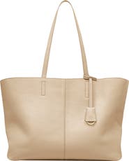 MAISON de SABRÉ Large Leather Zipped Soft Tote