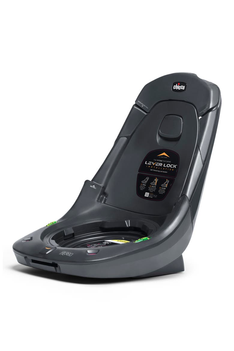 Fit360 Rotating Convertible Car Seat Base, Main, color, GREY