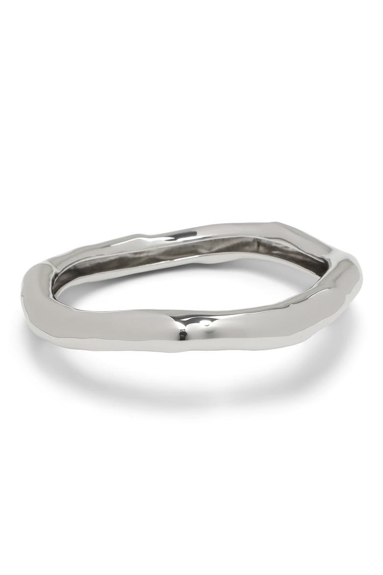 Small Molten Bangle Bracelet, Main, color, NO STONES
